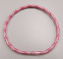 S型粉紅白龍紋鬆緊帶